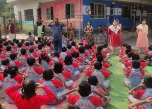 Read more about the article संस्कार प्राथमिक विद्यालयात योग कार्यशाळेचे आयोजन